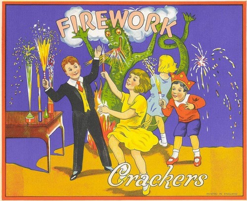Fireworks crackers dragon - crackers,